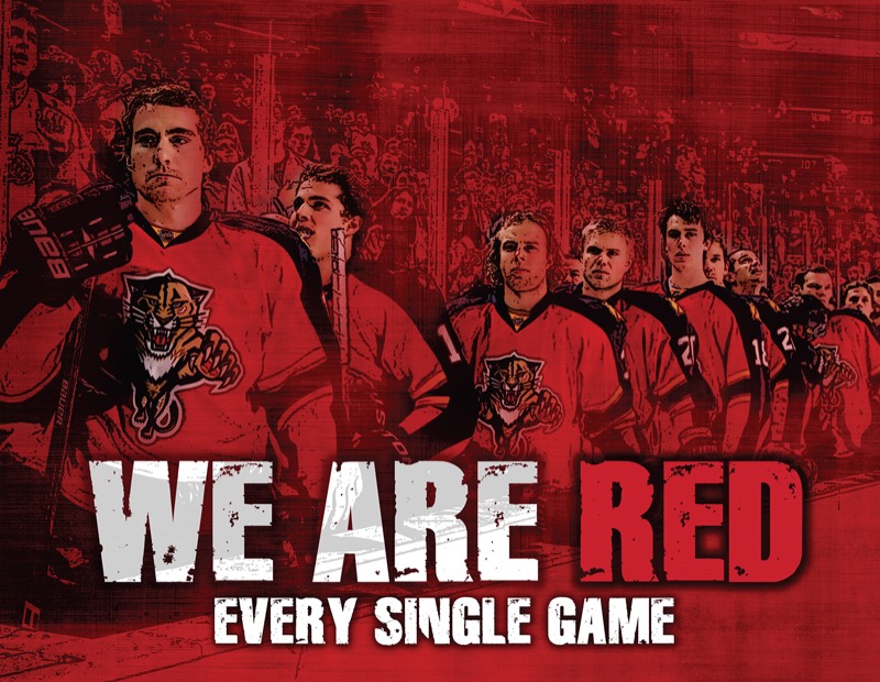 Florida Panthers Season Ticket Renewal Booklet Inside Spread