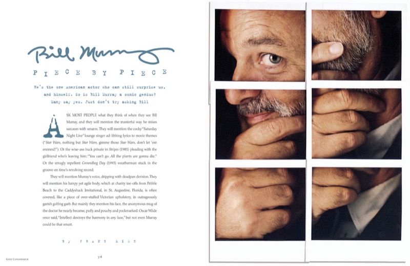 Sample magazine spread