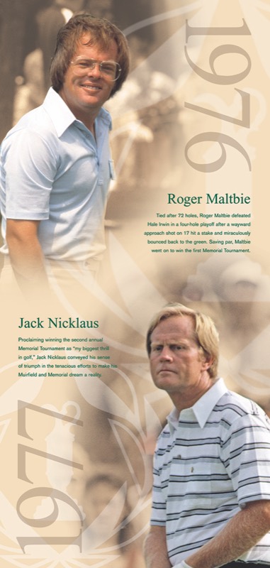 Memorial Tournament On-Course Signage